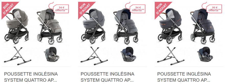 Que d’innovations du côté des poussettes ! À découvrir chez Natal Discount