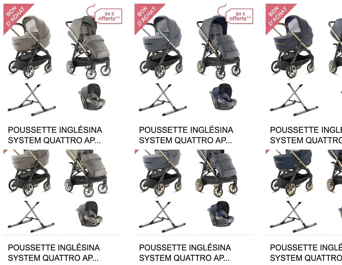 Que d’innovations du côté des poussettes ! À découvrir chez Natal Discount